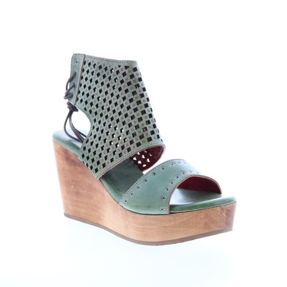 Bed Stu Womens Enid Green Shoes (NWT) - Picture 2 of 7